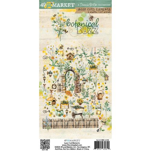 49 And Market Laser Cut Outs-Element, Botanical Buzz