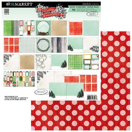 49 And Marekt Starters Collection Pack 12"X12"-Mistletoe And Memories - Postage as per Actual