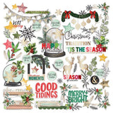 49 And Marketing Die-Cuts-Foiled - Mistletoe And Memories