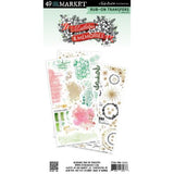 49 And Market Rub-On Transfer Set-Blendable, Mistletoe And Memories - Postage as per Actual