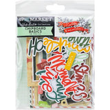 49 And Market Chipboard Set-Basics - Mistletoe And Memories