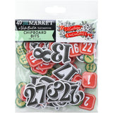 49 And Market Chipboard Set-Bits - Mistletoe And Memories