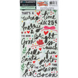 49 And Market Puffy Stickers - Mistletoe And Memories - Postage as per Actual