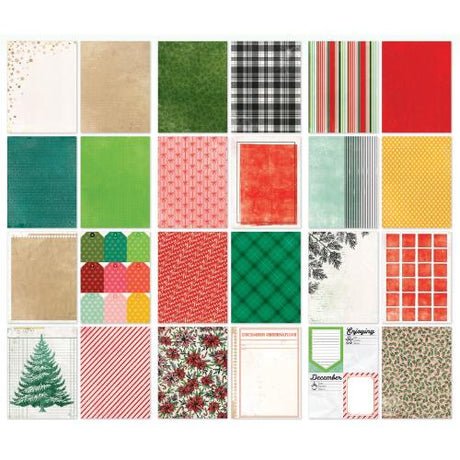 49 And Market Paper Pack 6"X8" - Mistletoe And Memories