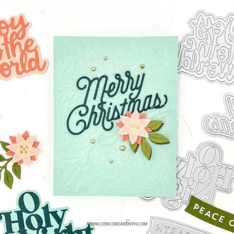 Concord & 9th - Berries & Boughs Embossing Folder