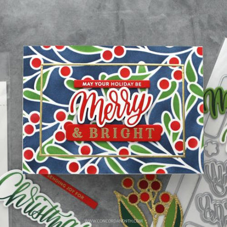Concord & 9th - Berries and Leaves Bundle - Postage as per actual