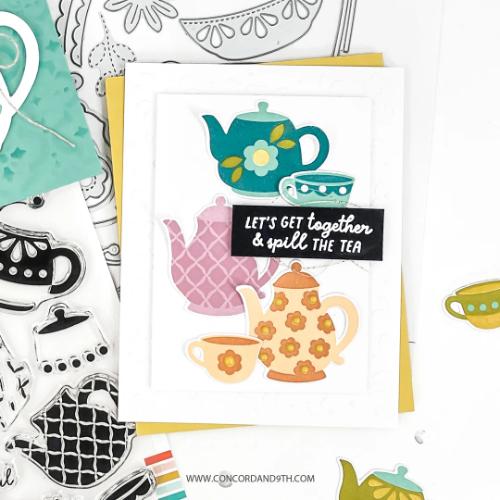 Concord & 9th - Afternoon Tea Stamp and Die Bundle