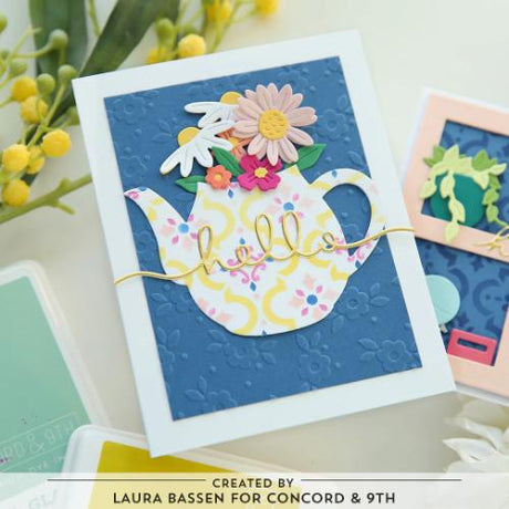 Concord & 9th - Cottage Charm Stencil Pack (4 qty; 4.75 x 6)