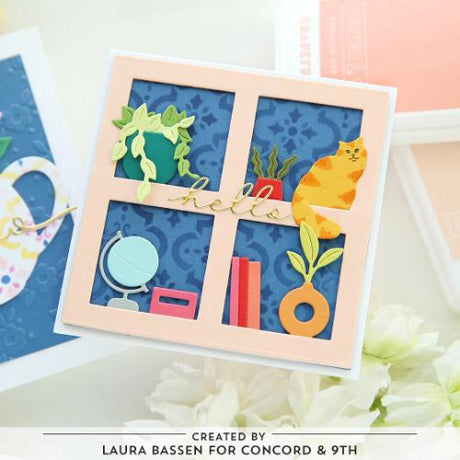 Concord & 9th - Cottage Charm Stencil Pack (4 qty; 4.75 x 6)