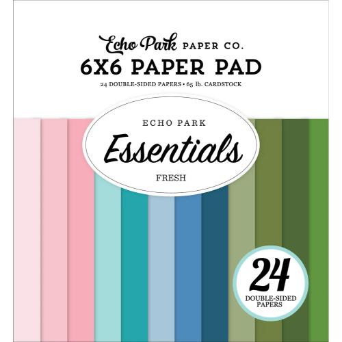 Echo Park Fresh Essentials 6x6 Inch Paper Pad (FRE393023)