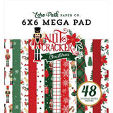 Echo Park Nutcracker Christmas 6x6 Inch Cardmakers Mega Pad (NC387031)