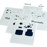 Pinkfresh Studio - Celebrate in Style layering stencil