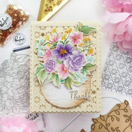 Pinkfresh Studio - Handpicked Flowers stamp