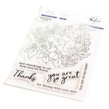 Pinkfresh Studio - Handpicked Flowers stamp