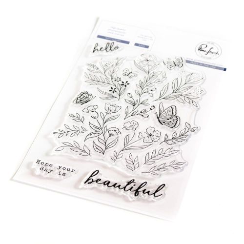 Pinkfresh Studio - Butterfly Garden stamp