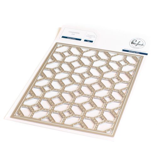 Pinkfresh Studio - Dotted Lattice coverplate die