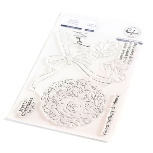 Pinkfresh Studio - Floral Bauble stamp