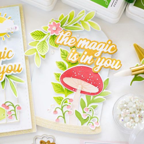 Pinkfresh Studio - The Magic is in You Phrase hot foil