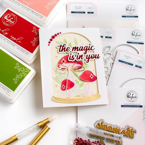 Pinkfresh Studio - The Magic is in You Phrase hot foil