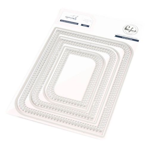 Pinkfresh Studio - Rounded & Braided Rectangle die