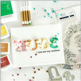 Pinkfresh Studio - Arch Florals stamp