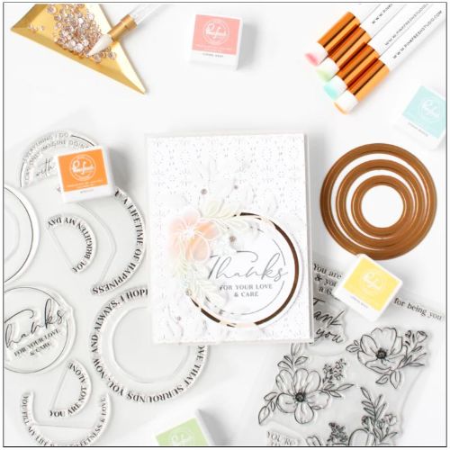 Pinkfresh Studio - Around the Shape: Circles stamp