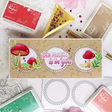 Pinkfresh Studio - Delicate Foliage stencil