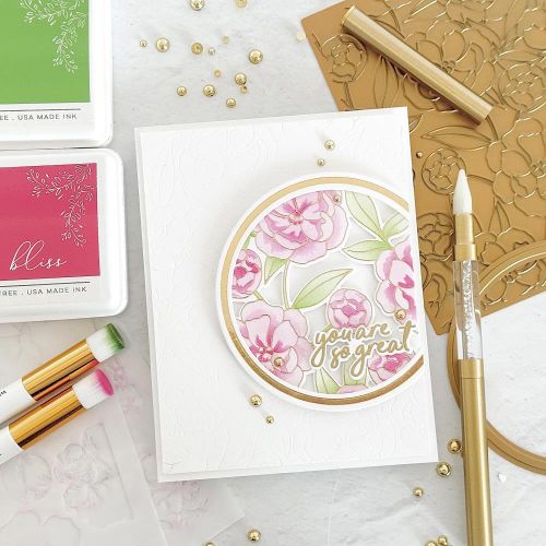 Pinkfresh Studio - Pretty Blossoms hot foil