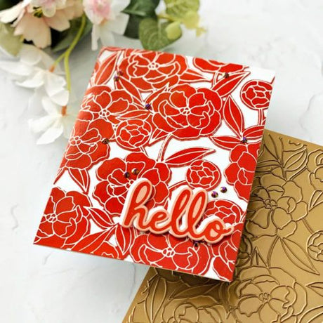 Pinkfresh Studio - Pretty Blossoms hot foil