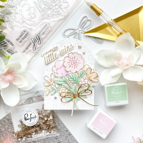 Pinkfresh Studio - Lovely Blooms stamp