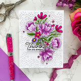 Pinkfresh Studio - Lovely Blooms stencil