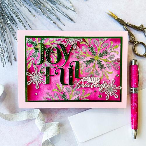 Pinkfresh Studio - Folk Snowflake stamp