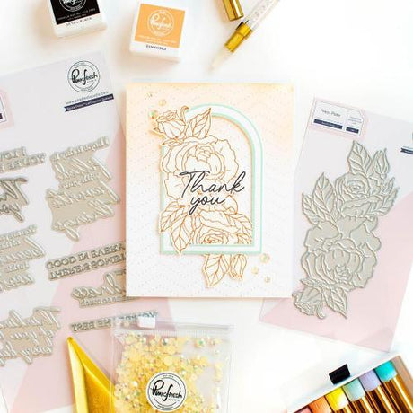 Pinkfresh Studio - Favorite Things Sentiments press plate