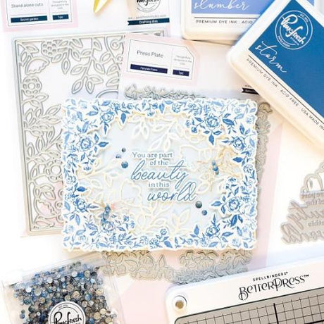 Pinkfresh Studio - Favorite Things Sentiments press plate