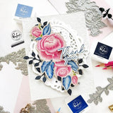 Pinkfresh Studio - Beautiful Roses press plate