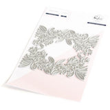 Pinkfresh Studio - Floral Square Frame press plate