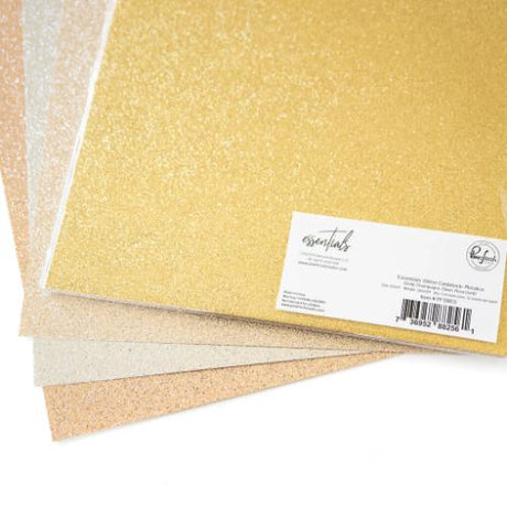 Pinkfresh Studio - Essentials Glitter Cardstock Metallics