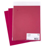 Pinkfresh Studio - Essentials Glitter Cardstock: Magenta