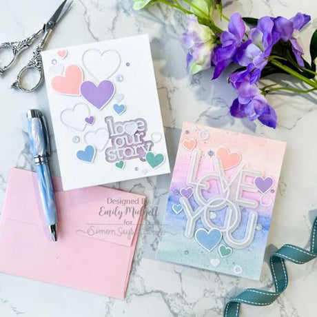 Pinkfresh Studio - Essentials Glitter Cardstock Glacier