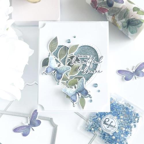 Pinkfresh Studio - Fluttering Butterflies washi