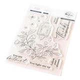 Pinkfresh Studio - Lantern Botanicals stamp