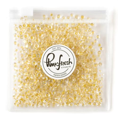 Pinkfresh Studio - Gems: Clear with gold dust