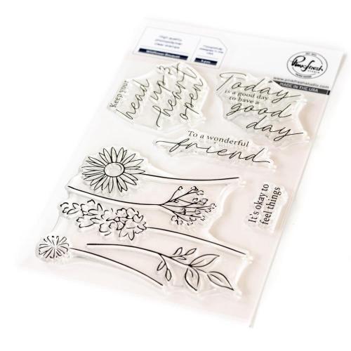 Pinkfresh Studio - Wildflower Bouquet stamp