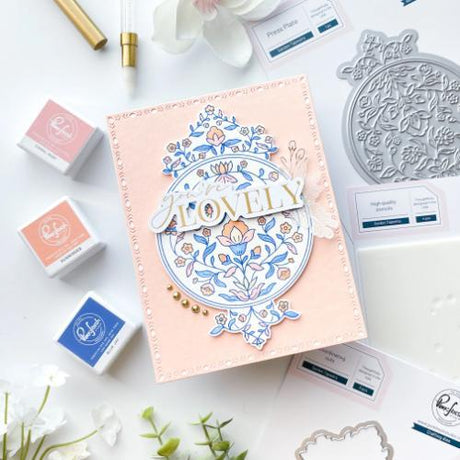 Pinkfresh Studio - Garden Tapestry press plate