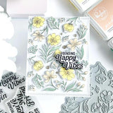 Pinkfresh Studio - Breezy Blossoms stamp