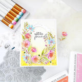 Pinkfresh Studio - Breezy Blossoms press plate