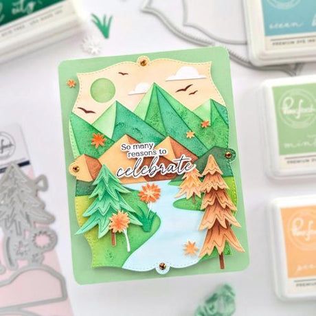 Pinkfresh Studio - Trees stencil