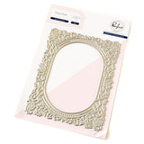 Pinkfresh Studio - Dainty Floral Frame press plate