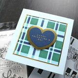 Concord & 9th Kristina Werner Plaid Perfection Stencil Set kw1242