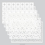 Concord & 9th Kristina Werner Layered Lattice Stencil Set kw1255